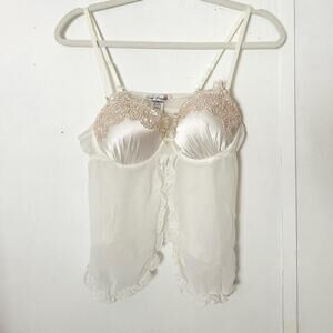 Y2K Cami Lingerie Sleeveless Top